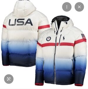 Polo Ralph Lauren 2022 Olympics Team USA Puffer Coat